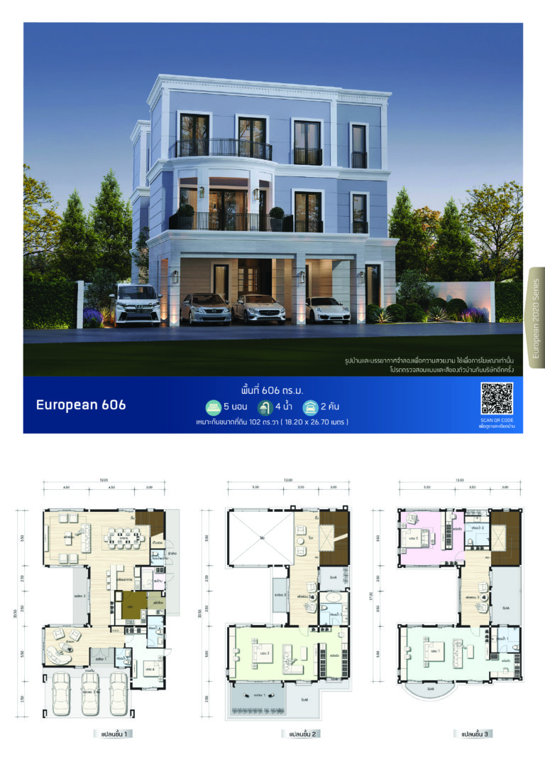 แบบบ้าน ECatalog 2022 by SEACON บริษัทรับสร้างบ้าน ซีคอน สร้างได้